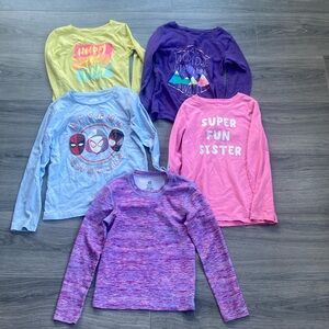 Girls Long Sleeve Shirts